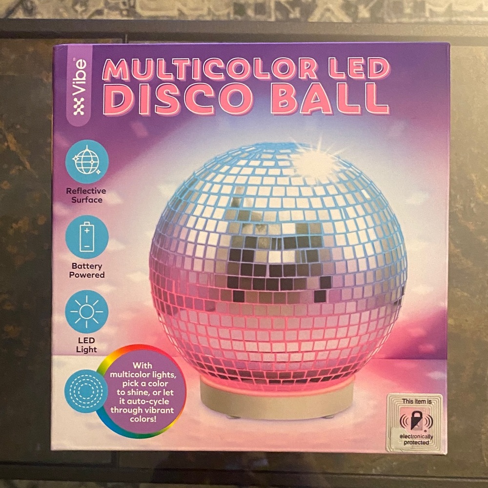 New Vibe Multicolor LED Disco Ball